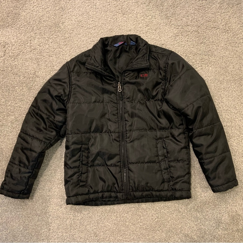 Boys Black Puffer Jacket